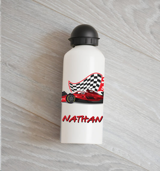 Gourde métal - Voiture de course
