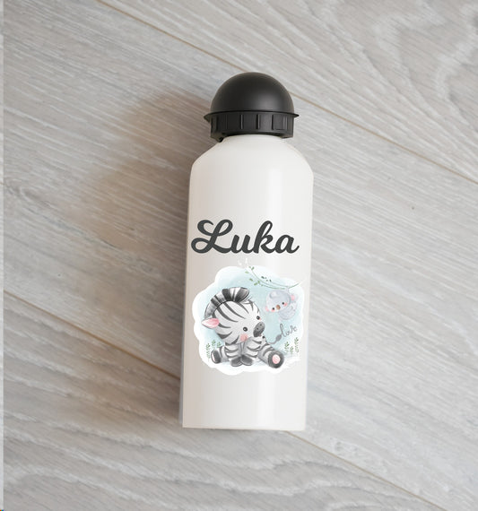 Gourde métal - Zèbre koala