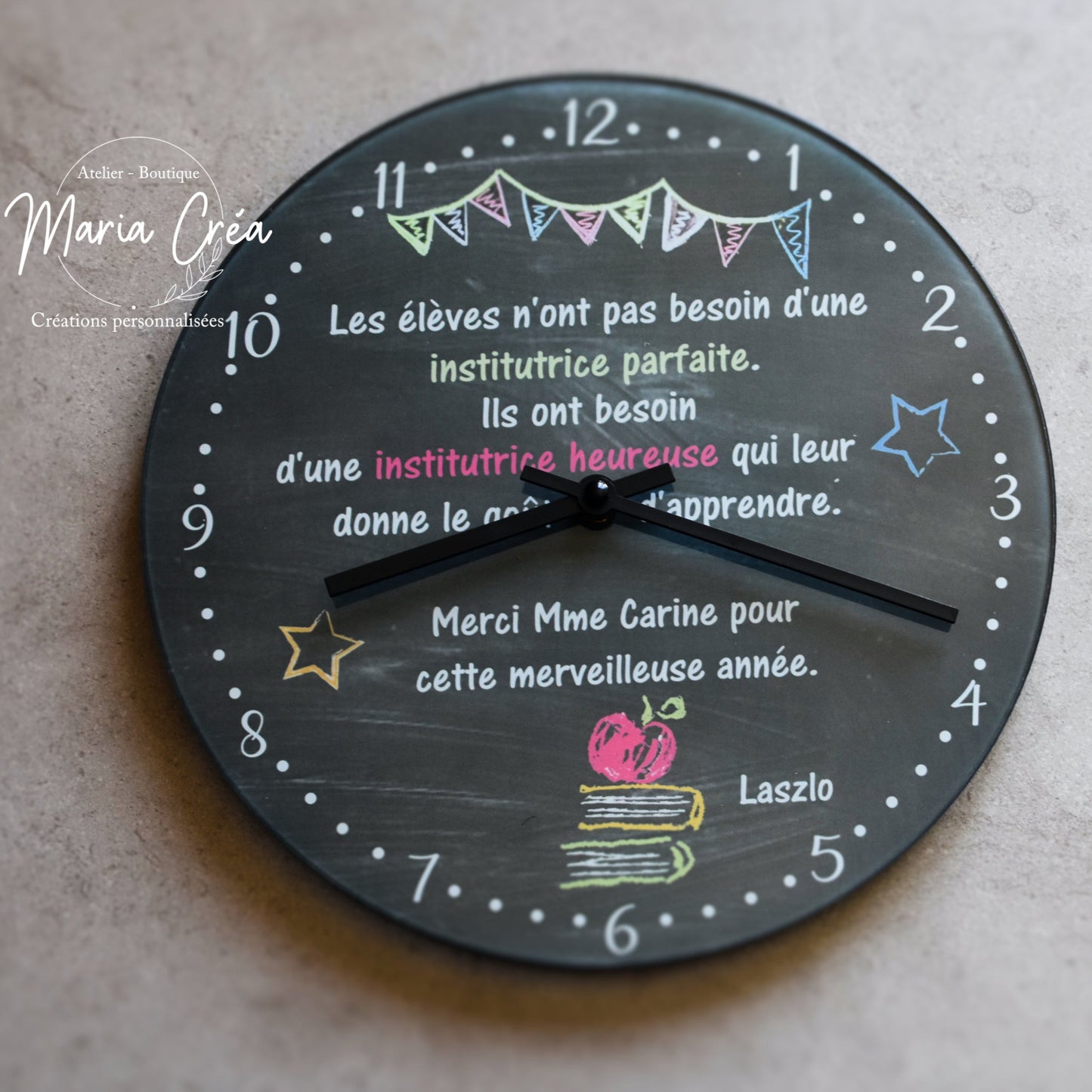 Horloge à suspendre - Motif tableau