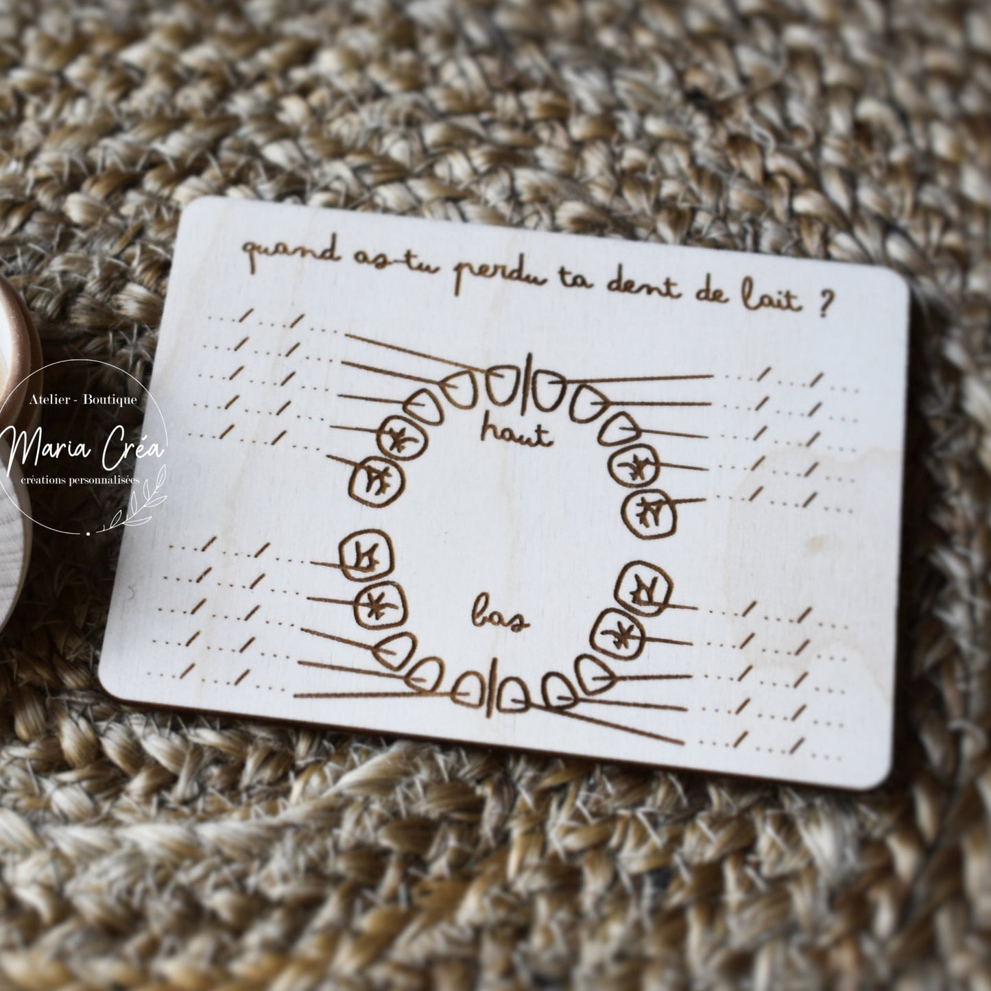 Boite à dent de lait - Petite souris