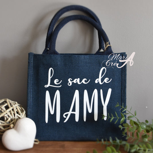 Sac en toile de jute "Le sac de ..."