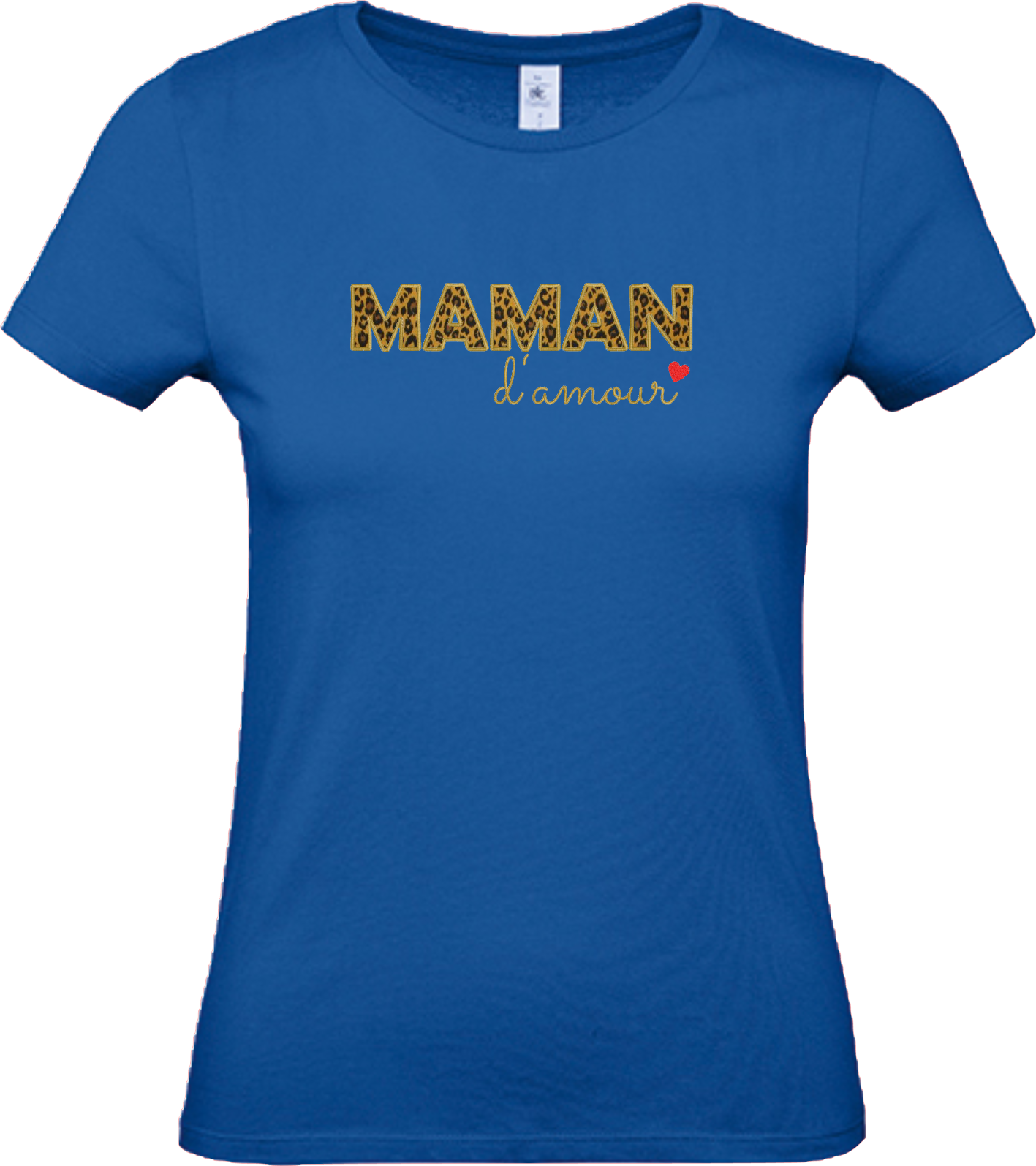 T-shirt  brodé - MAMAN d'amour