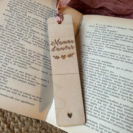 Marque page "... d'amour"