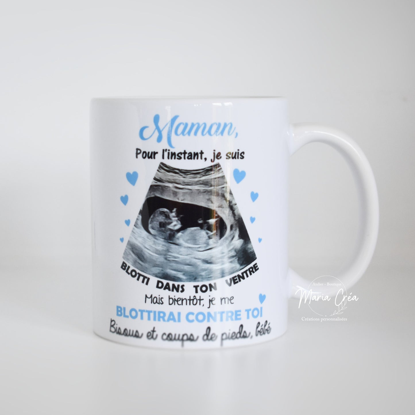 Mug échographie photo « Fête des mères"