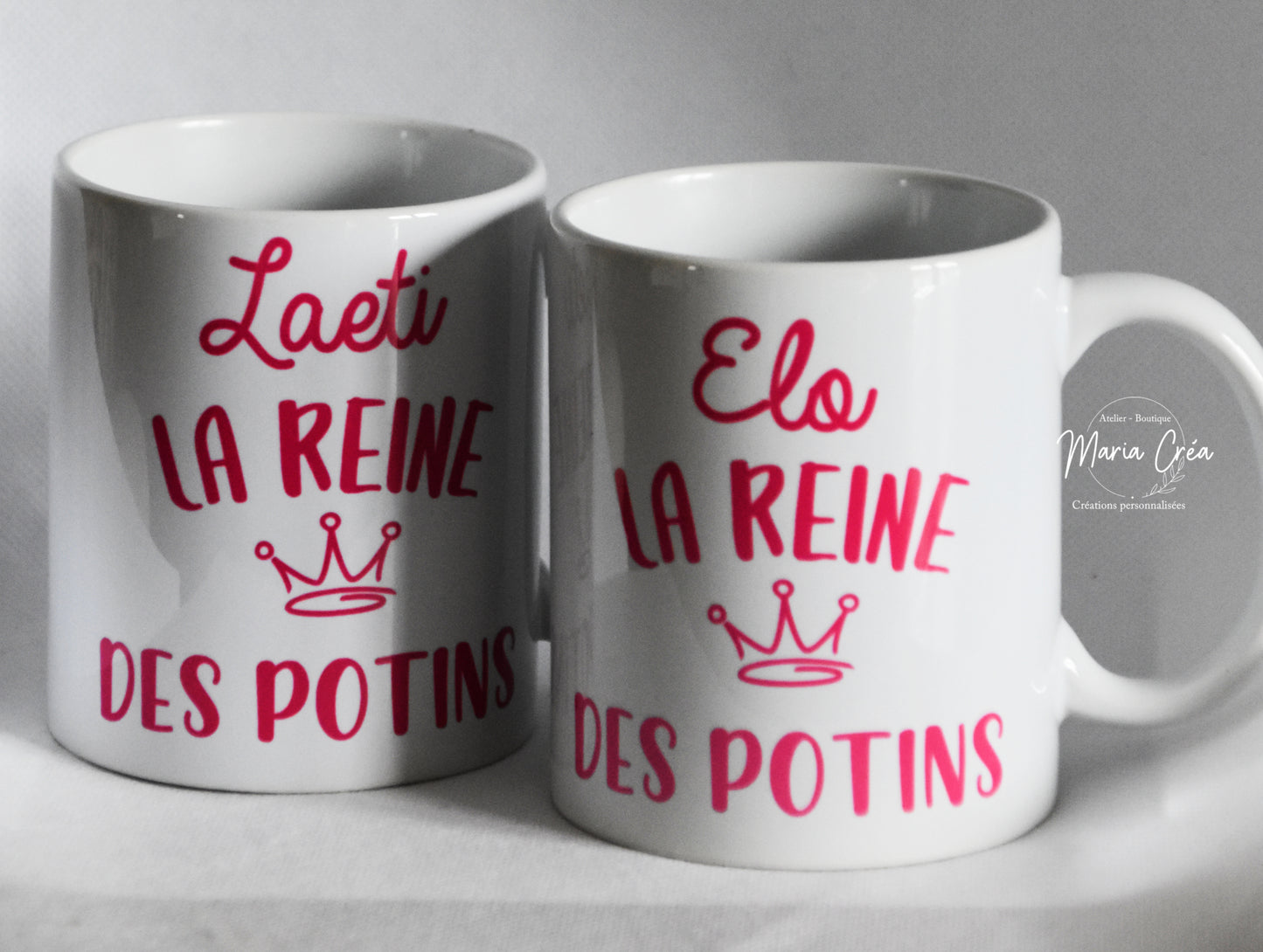 Mug "La reine des potins"