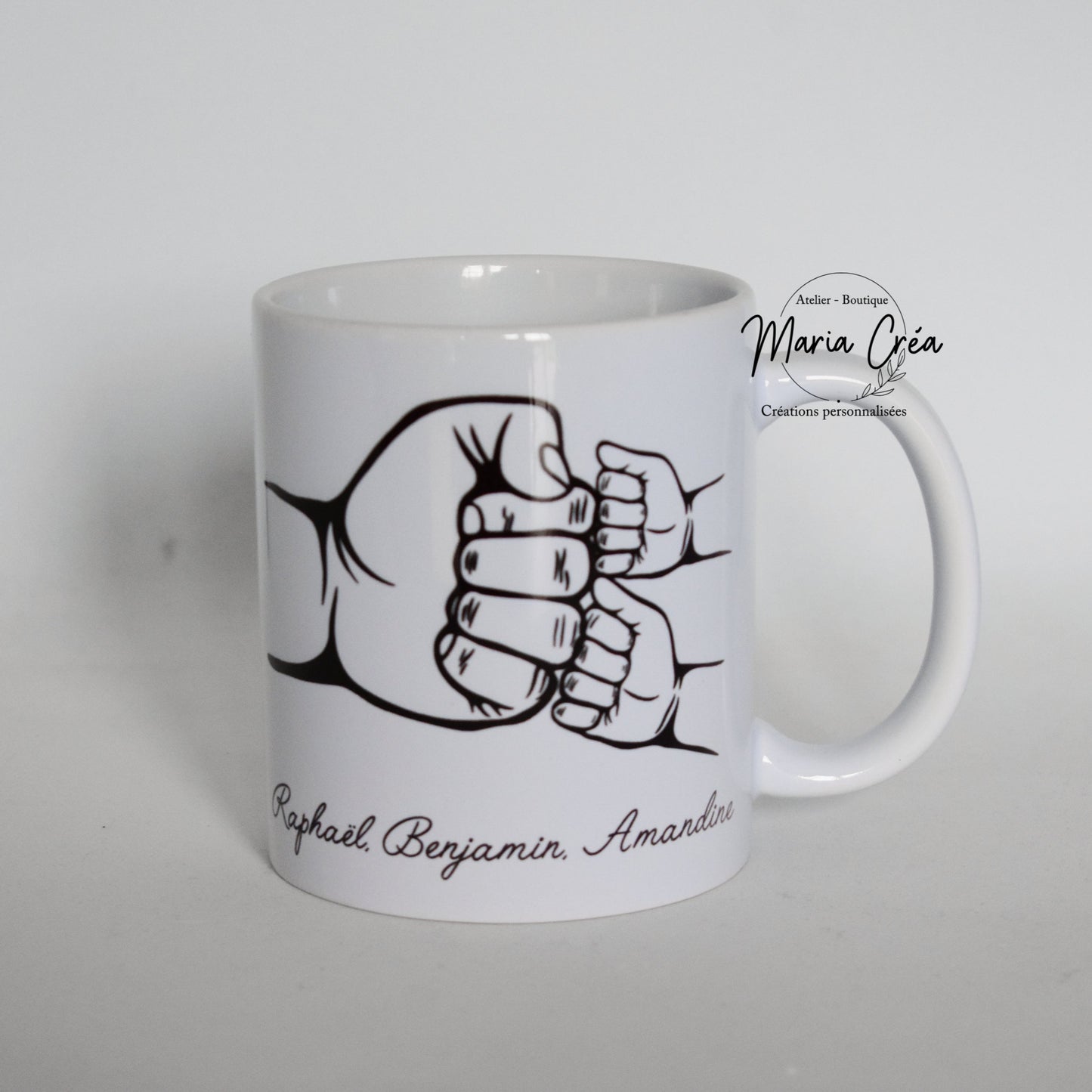 Mug "poing papa et enfants"