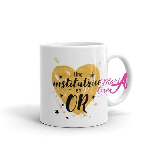 Mug ".... en or" coeur