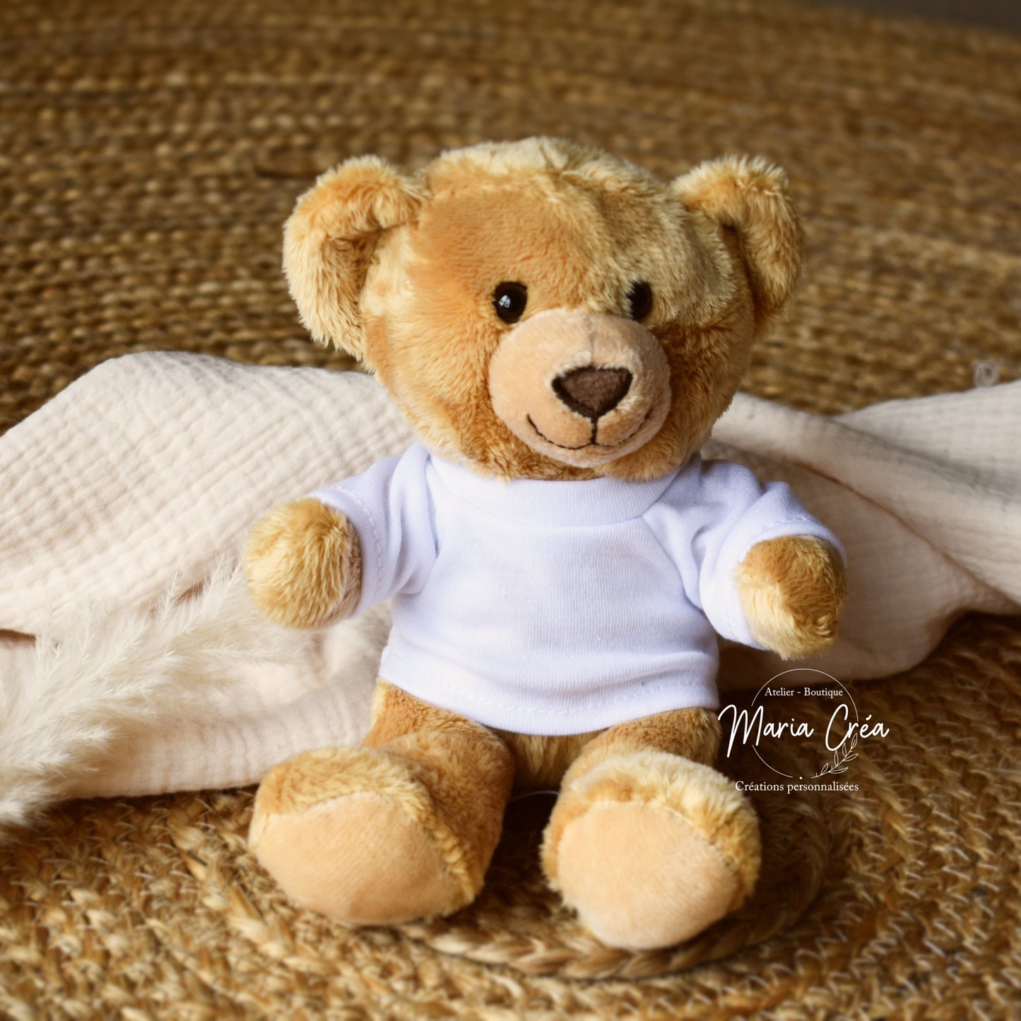 Peluche avec T shirt - à personnaliser