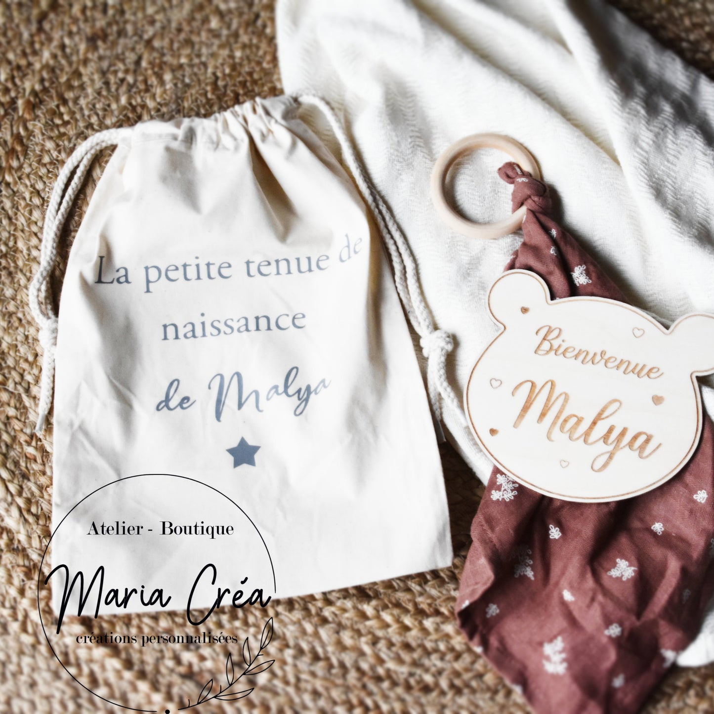 Sac "La petite tenue de naissance" - Etoile