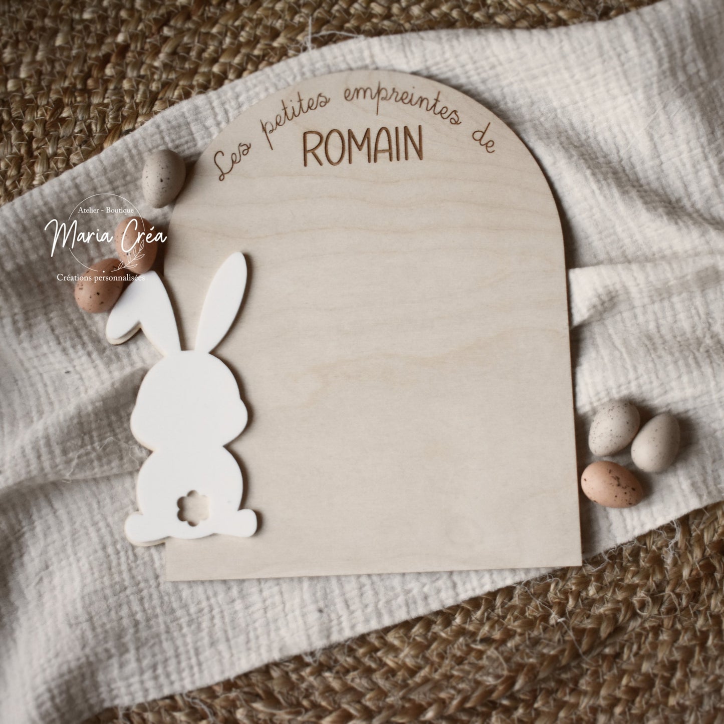 Plaque à empreintes – Pâques