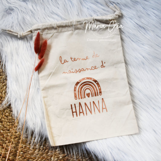 Sac "La tenue de naissance" - Arc-en-ciel
