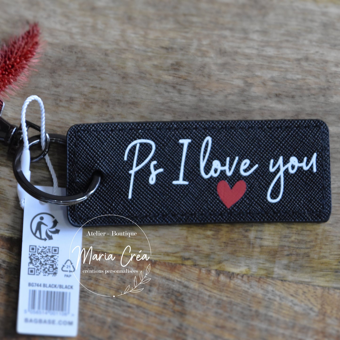 Porte-clé Ps: I love you