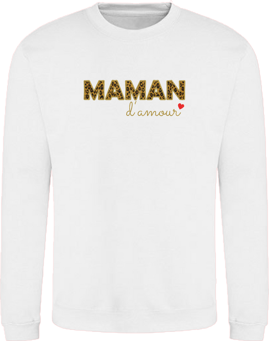 Pull Brodé - MAMAN d'amour