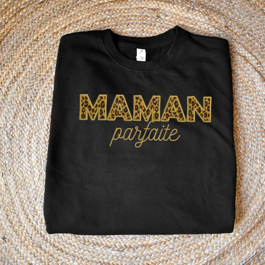 T-shirt  brodé - MAMAN parfaite