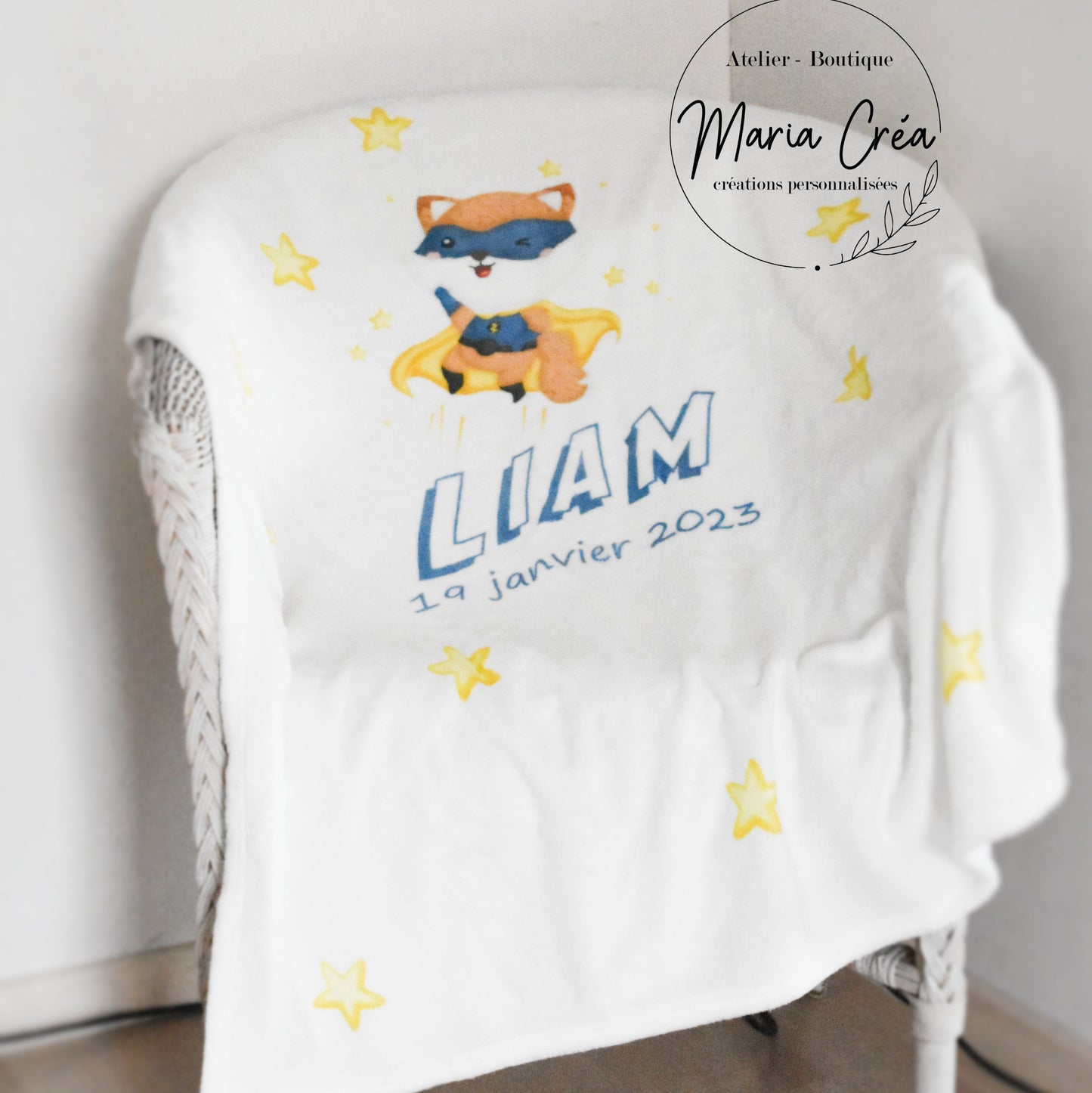 Couverture renard super héros