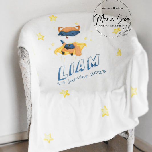 Couverture renard super héros