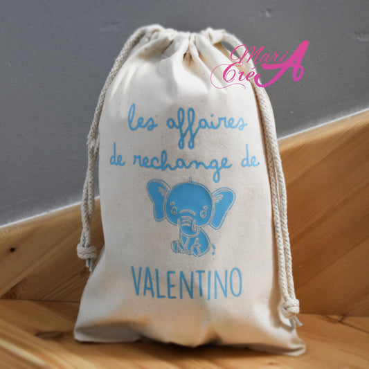 Sac affaires de rechange - Eléphant