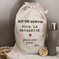 Sac kit de survie pour la maternité