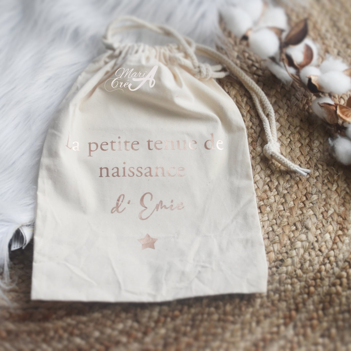 Sac "La petite tenue de naissance" - Etoile
