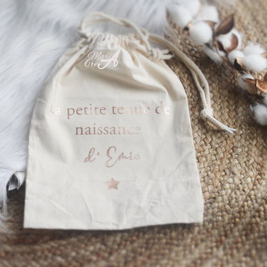 Sac "La petite tenue de naissance" - Etoile