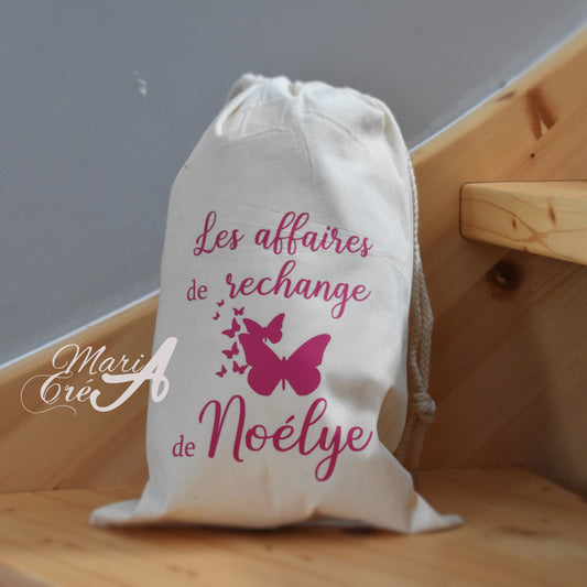 Sac affaires de rechange - Papillons