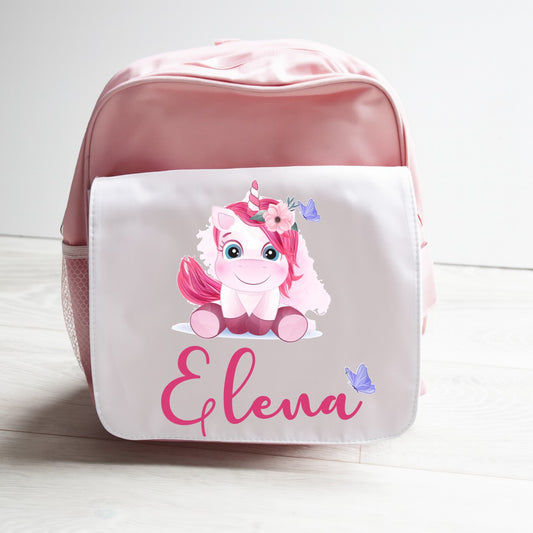 Sac à dos maternelle / Licorne papillon