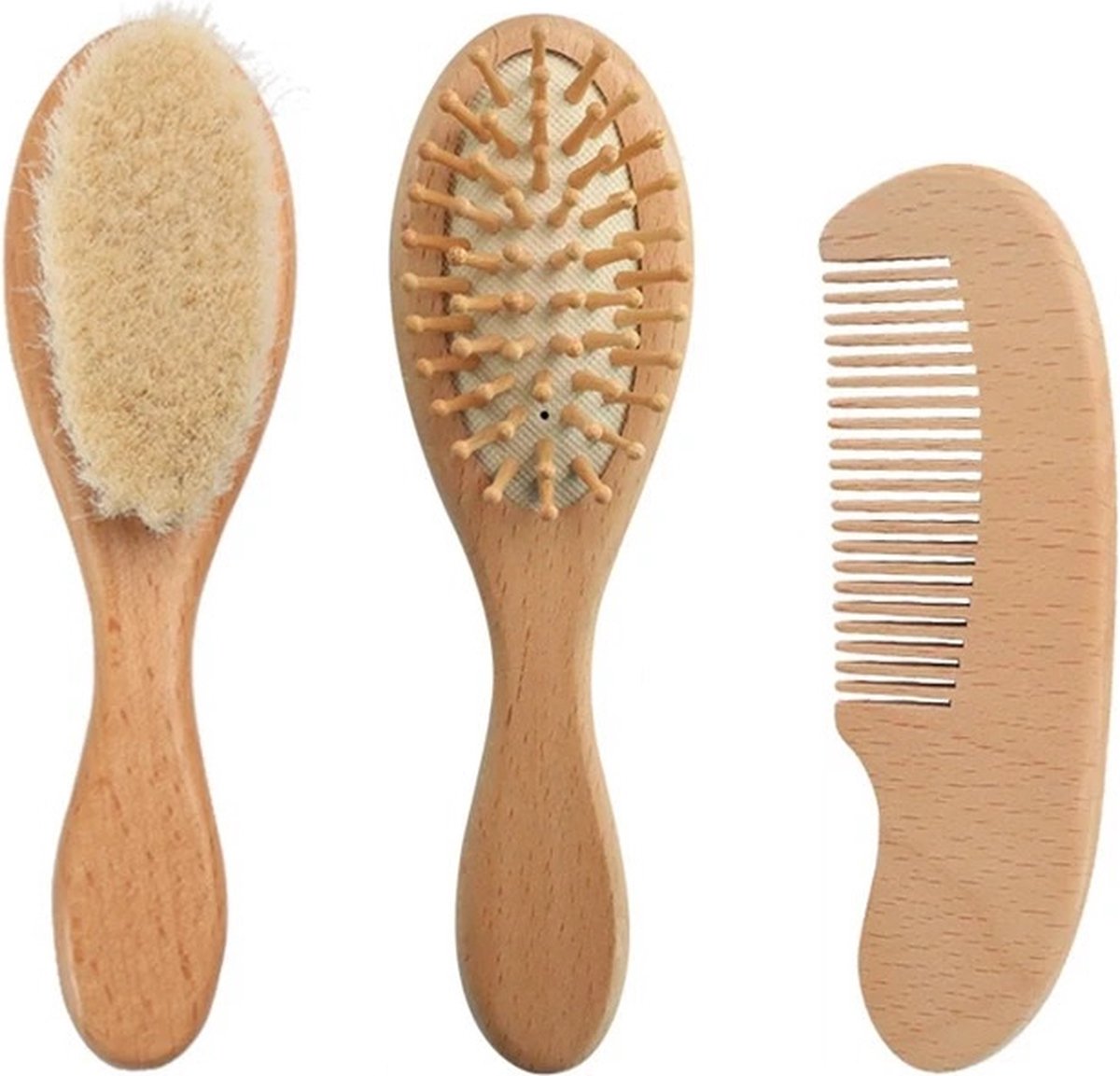 Set de brosse en bois à personnaliser
