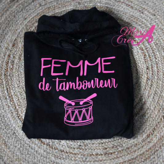Sweat "Femme de tamboureur"
