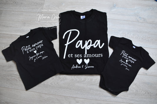 Body "Petit amour à son papa"