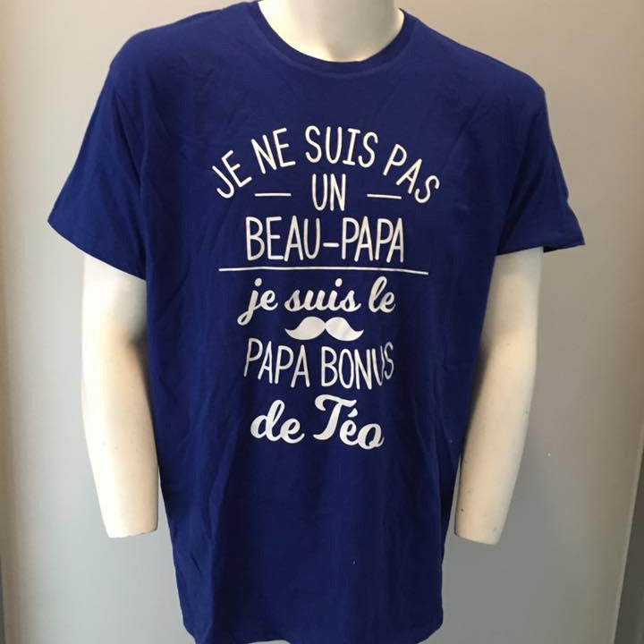 T-shirt beau-papa Téo