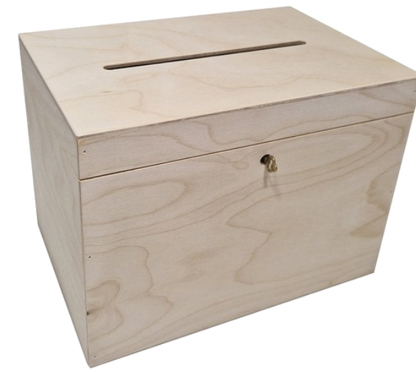 Urne en bois avec fermoir à personnaliser