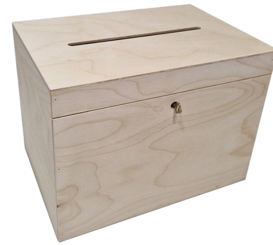 Urne en bois avec fermoir à personnaliser