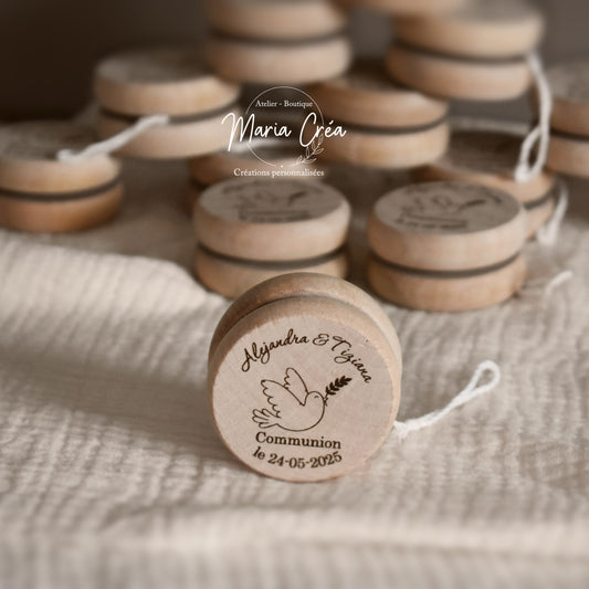 Yoyo en bois - Colombe