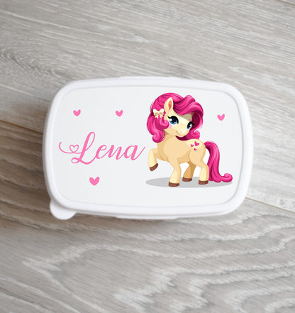 Boite à tartines - petit poney