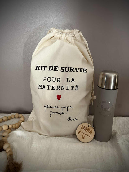 Sac kit de survie pour la maternité