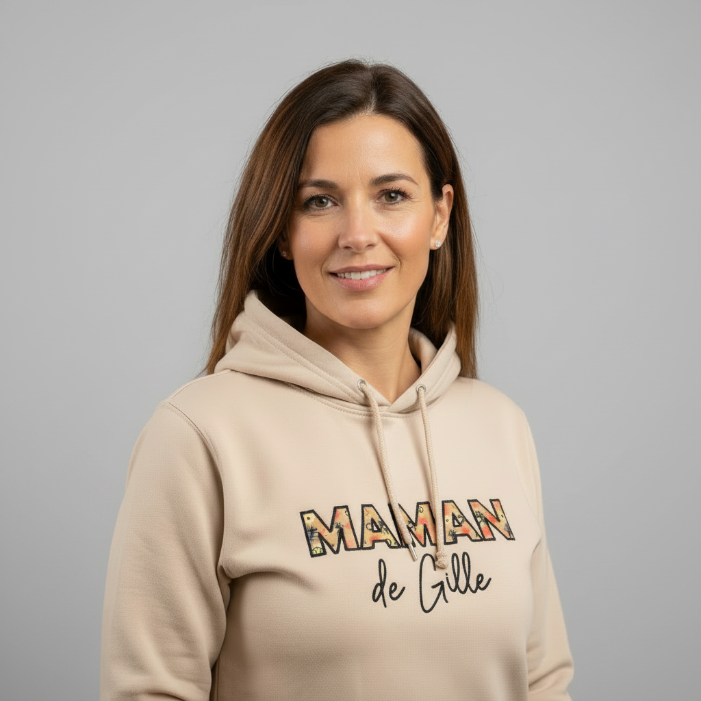 Sweat Carnaval brodé ".... de Gille"