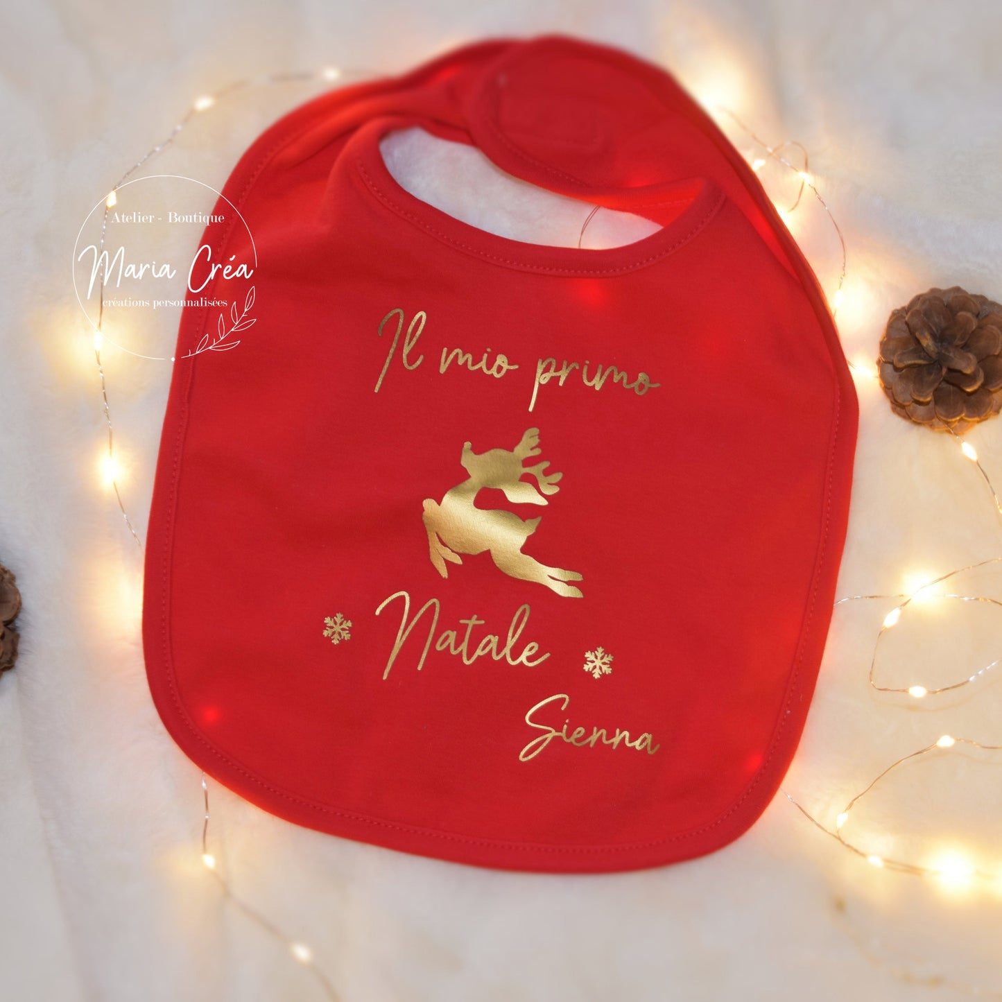 Bavoir Mon premier Noël