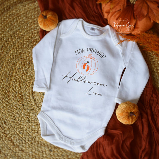 Body bébé « Mon premier Halloween » – Petites empreintes