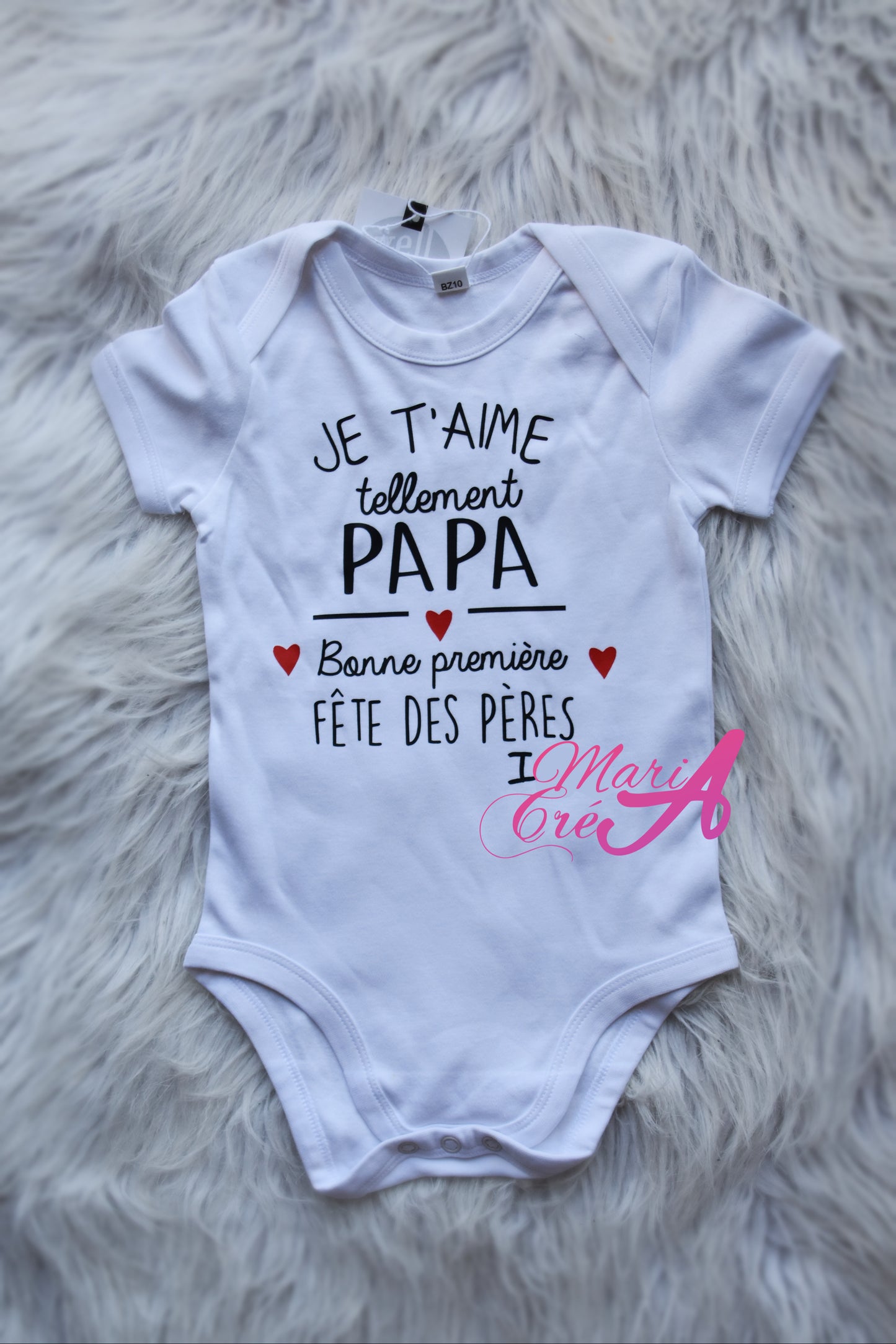 Body "Je t'aime tellement, bonne première fête des pères / des mères"