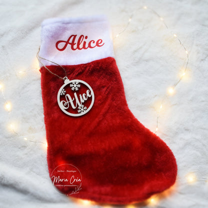 Chaussette de Noël traditionnelle