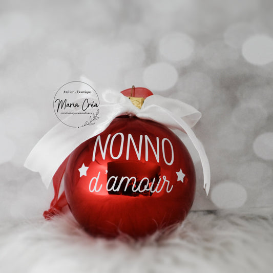 Boule de Noël .... d'amour