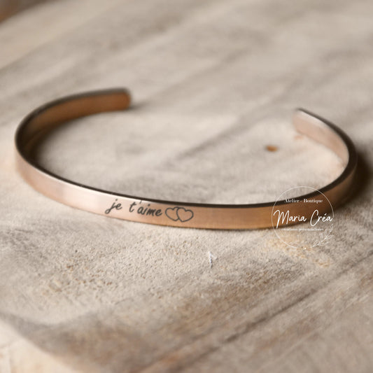 Bracelet Manchette - à personnaliser