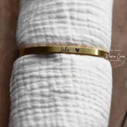 Bracelet Manchette - à personnaliser