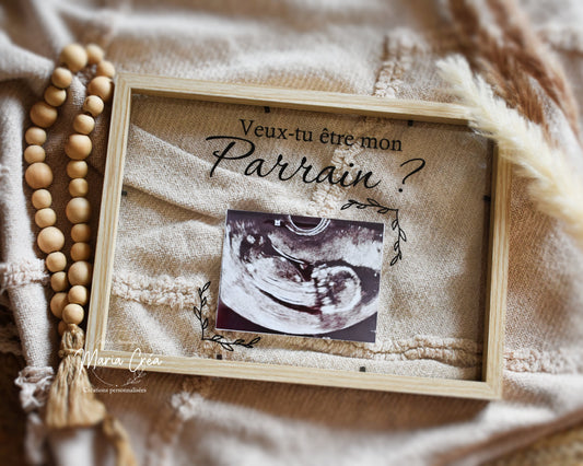 Cadre photo - Demande parrain/marraine