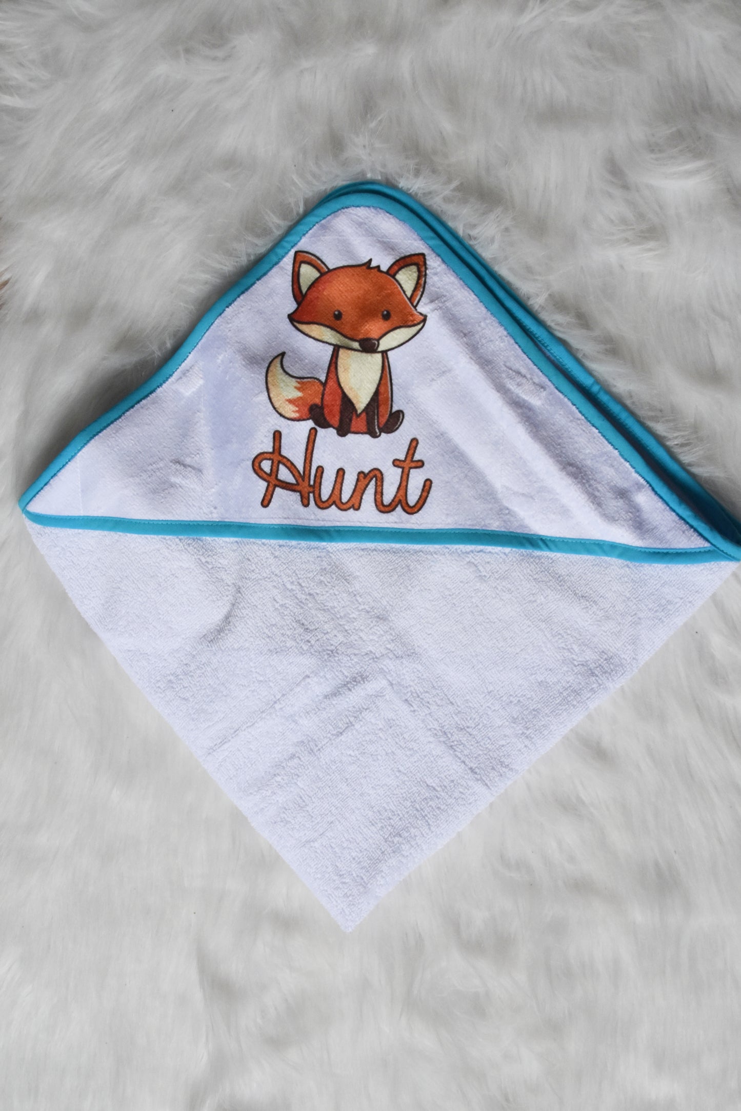 Cape de bain - renard