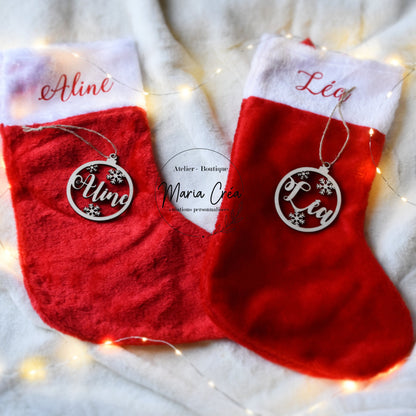 Chaussette de Noël traditionnelle