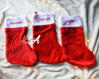 Chaussette de Noël traditionnelle