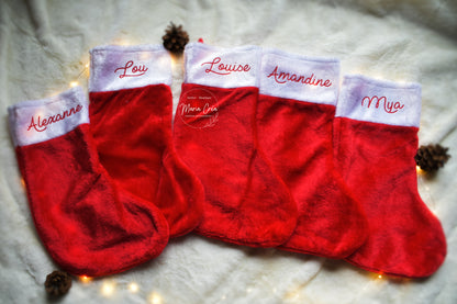 Chaussette de Noël traditionnelle