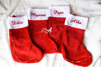 Chaussette de Noël traditionnelle