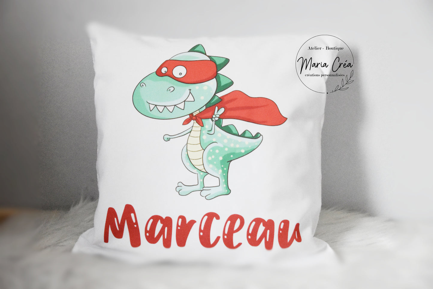Coussin super dino